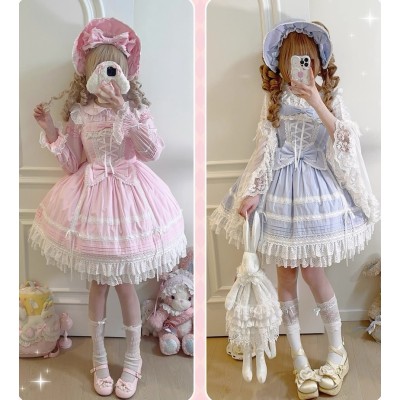 Good Night Mie Mie Monochrome Diary JSK(Pre-Order/2 Colours)